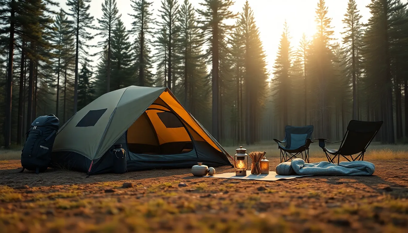cosas esenciales para acampar​