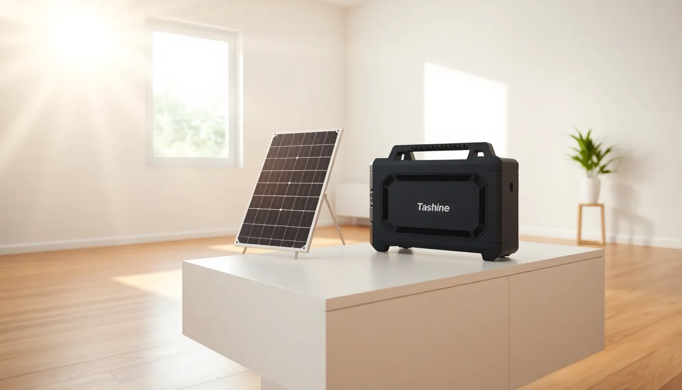 generador solar portatil para casa