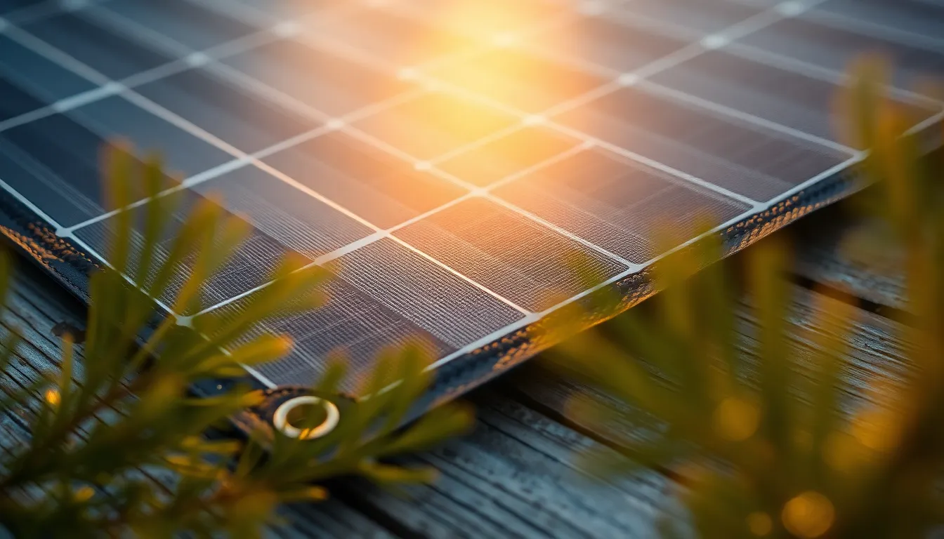 paneles solares portatiles para camping